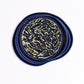Leaves Background Wax Seal Stamp