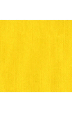 Bazzill 12x12 Cardstock Textured Bazzill Yellow