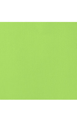 American Crafts 12x12 Cardstock Textured Key Lime