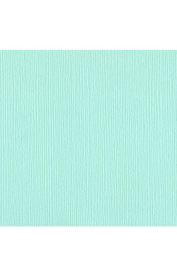 Bazzill 12x12 Cardstock Textured Turquoise Mist