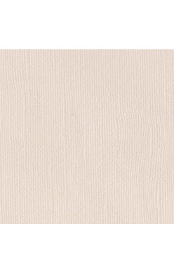 Bazzill 12x12 Cardstock Textured Vanilla