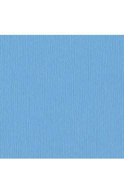 Bazzill 12x12 Cardstock Textured Vibrant Blue